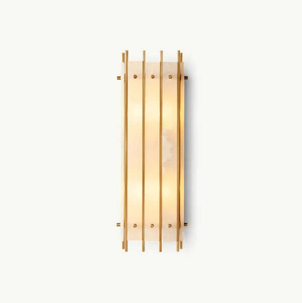 Amelia Alabaster Rectangular Wall Sconce