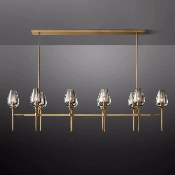 Tulip Linear Chandelier 65''
