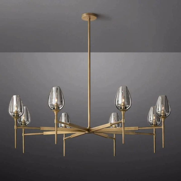 Tulip Round Chandelier 54''