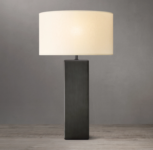 Sare Metal Square Table Lamp